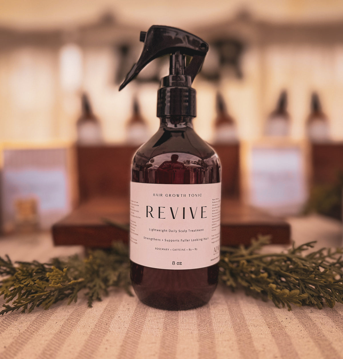 REVIVE | Hair Growth Tonic | Rosemary + Caffeine