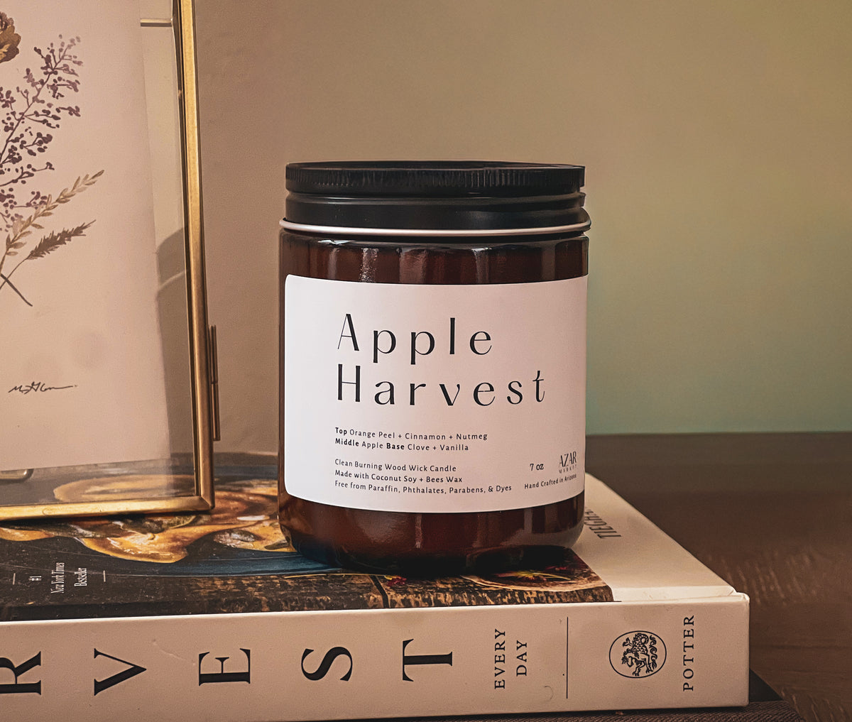 Wood Wick Candle | Clean Burning | 7oz