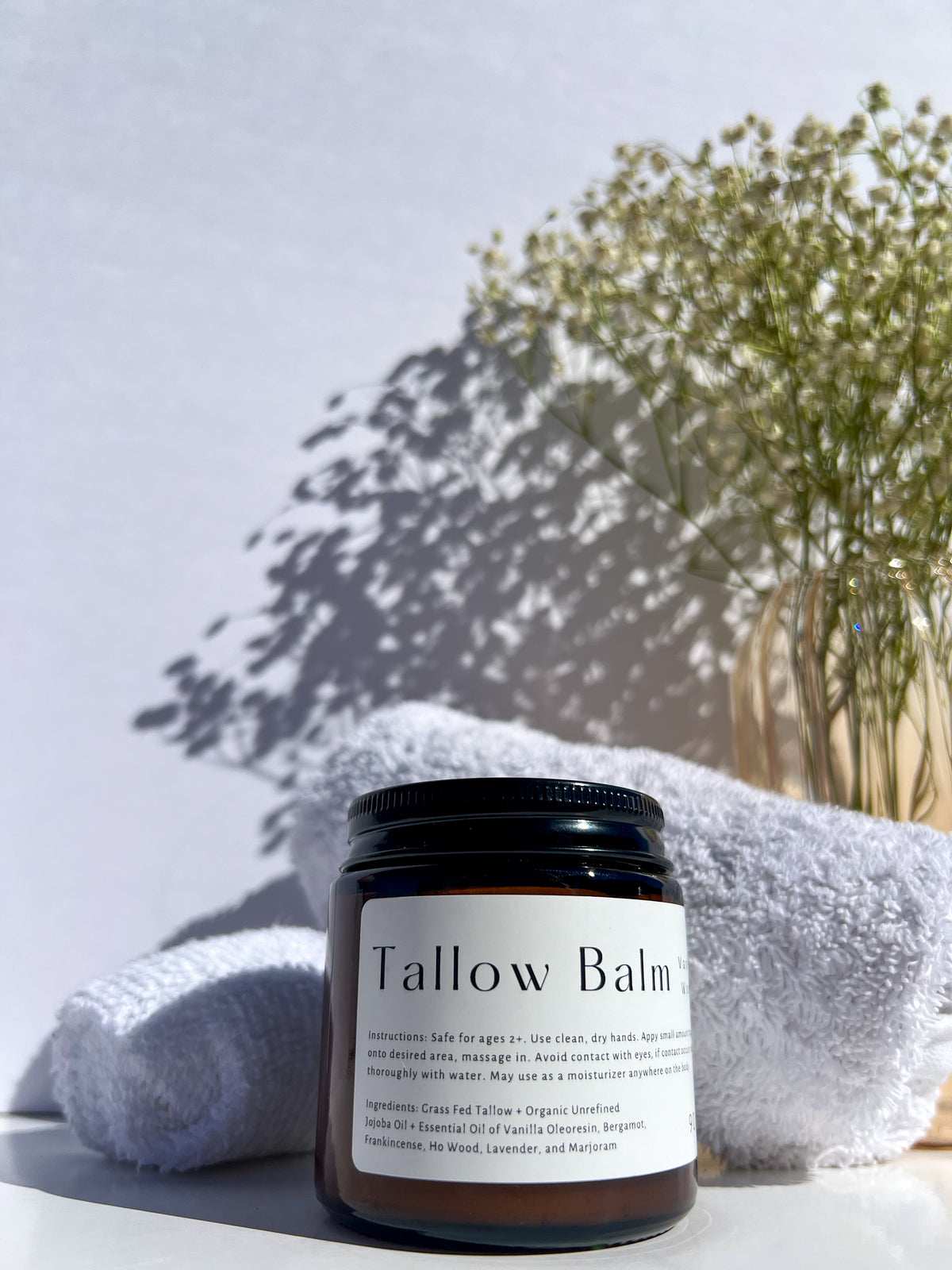 Tallow Cream | PURE Grass Fed + Finished Beef Suet